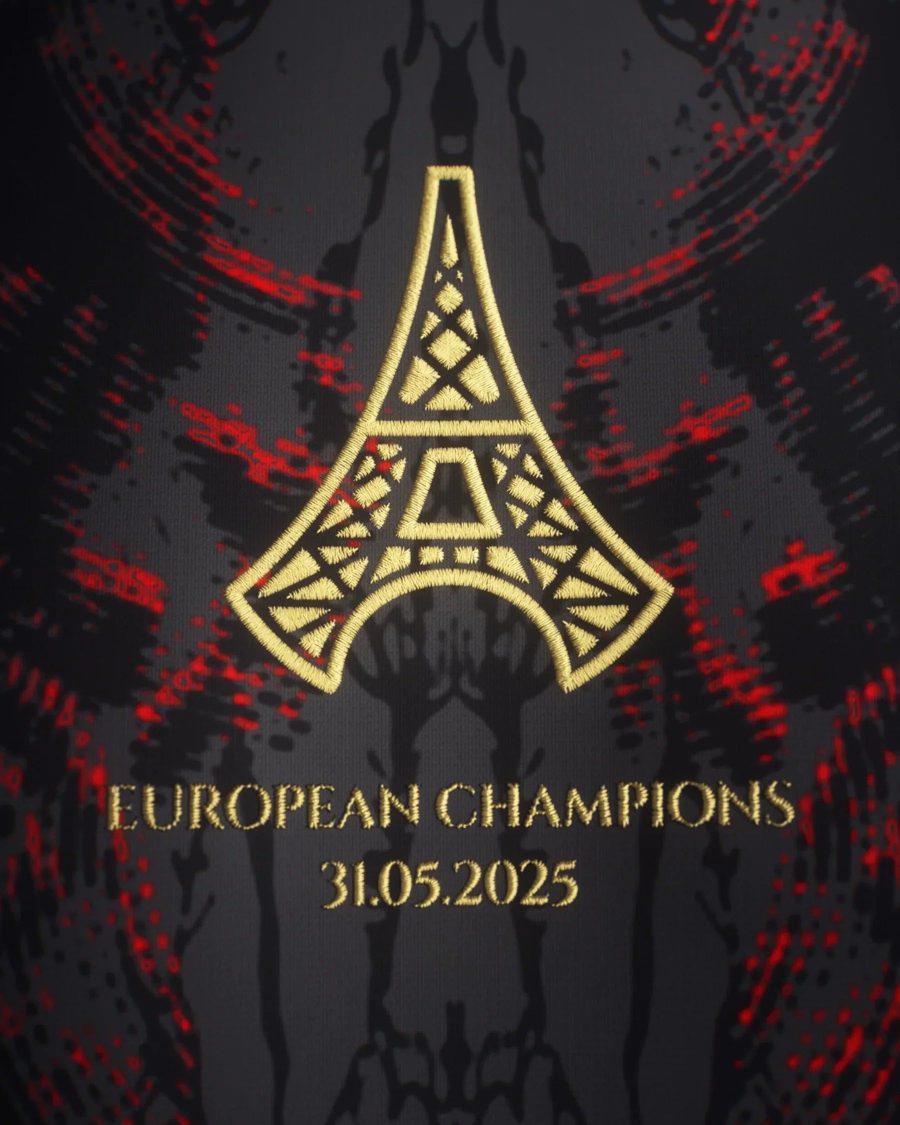 PSG champions 2025 jersey official Parisian supporter kit