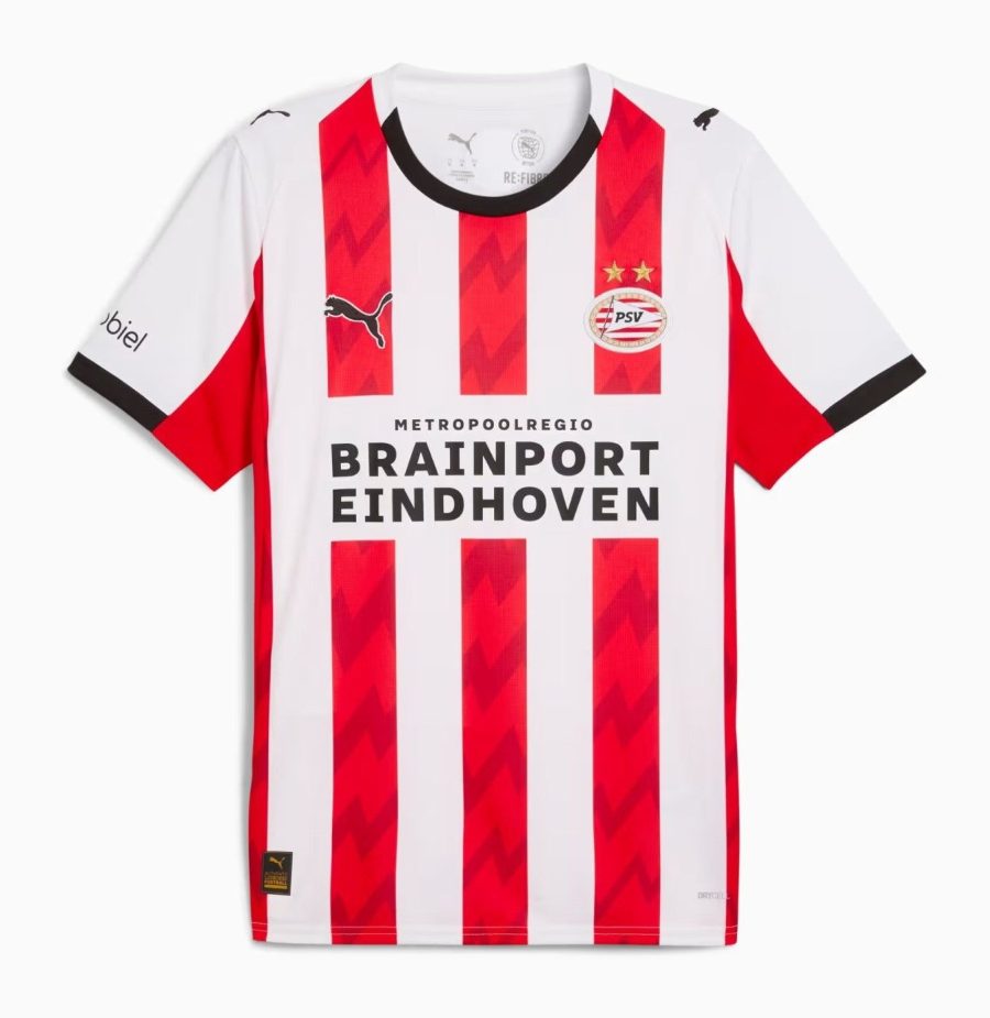 PSV HOME SOCCER JERSEY 2025-2026