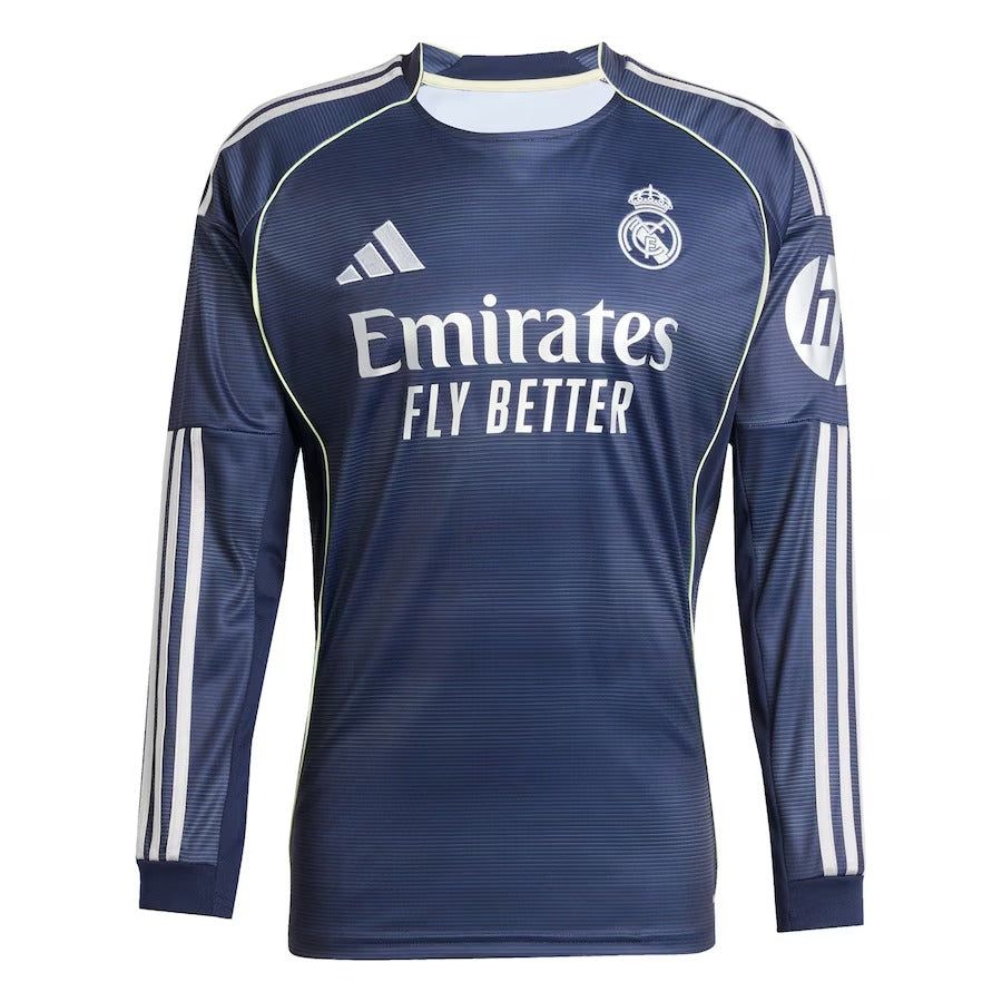 maillot-real-madrid-exterieur-manches-longues-20252026 REAL MADRID AWAY LONG SLEEVE JERSEY 20252026