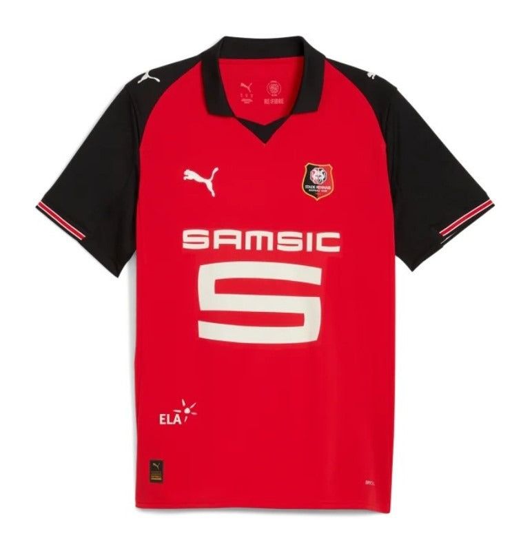 RENNES HOME SOCCER JERSEY 20252026