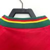 maillot-retro-portugal-rouge-et-vert-style-football Portugal retro soccer jersey red and green style