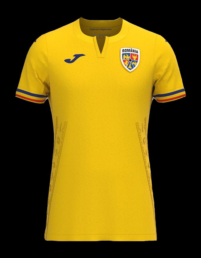 ROMANIA HOME SOCCER JERSEY 20232024