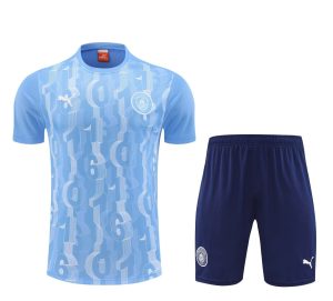 MANCHESTER CITY JERSEY + SHORTS 2024-2025