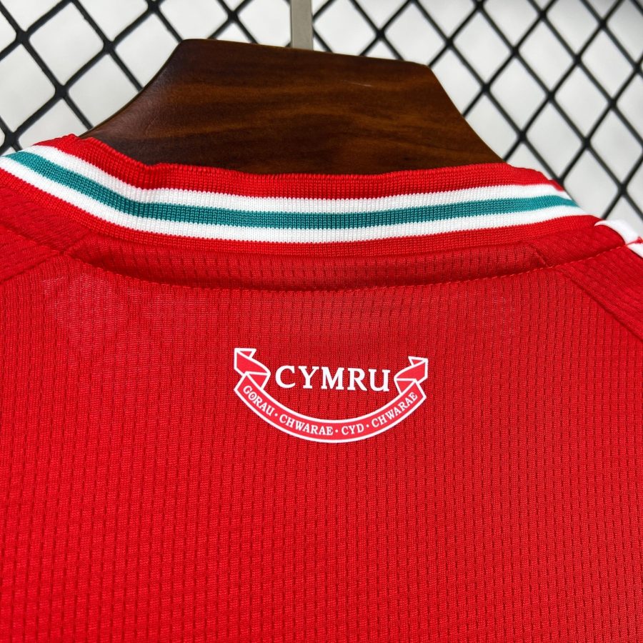 Wales supporter jersey 2026 for home matches