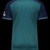 Arsenal third jersey 2023 2024 season away kit red and navy blue