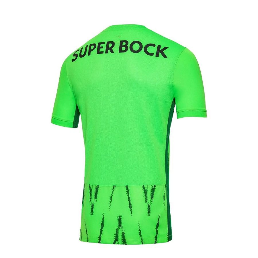 Sporting CP Third Jersey 2024 2025 Season Green and Black