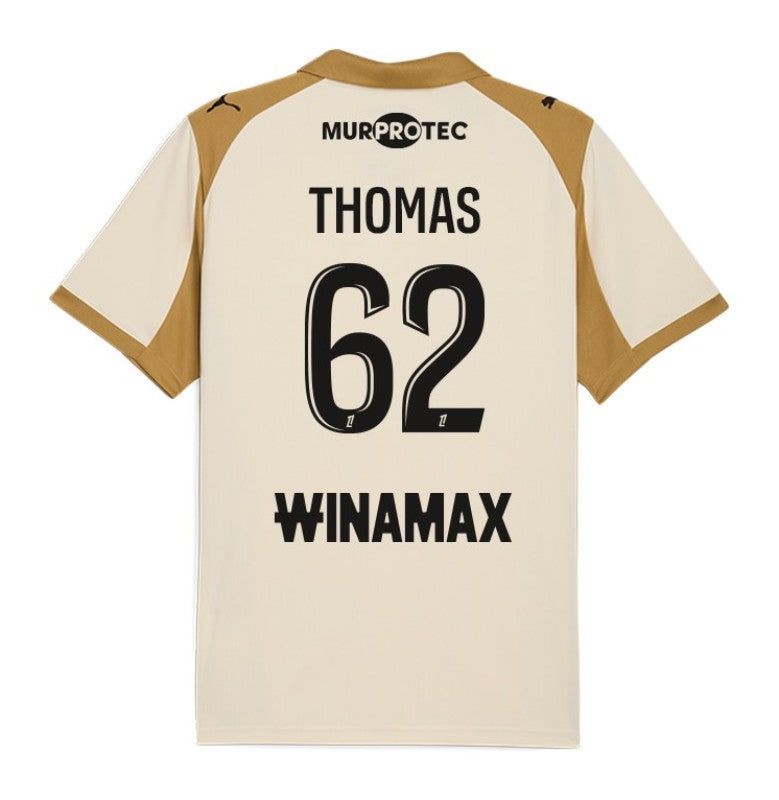 RC Lens third jersey 2025 2026 season official soccer kit