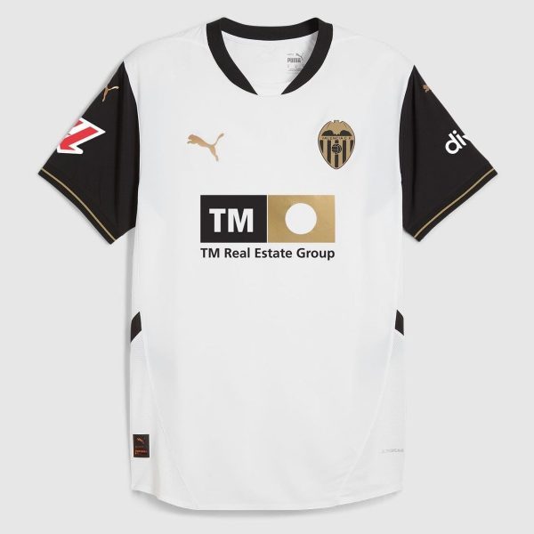 Valencia CF Home Soccer Jersey 2024-2025