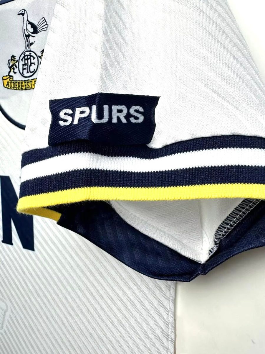 vintage Tottenham Hotspur home jersey nineties