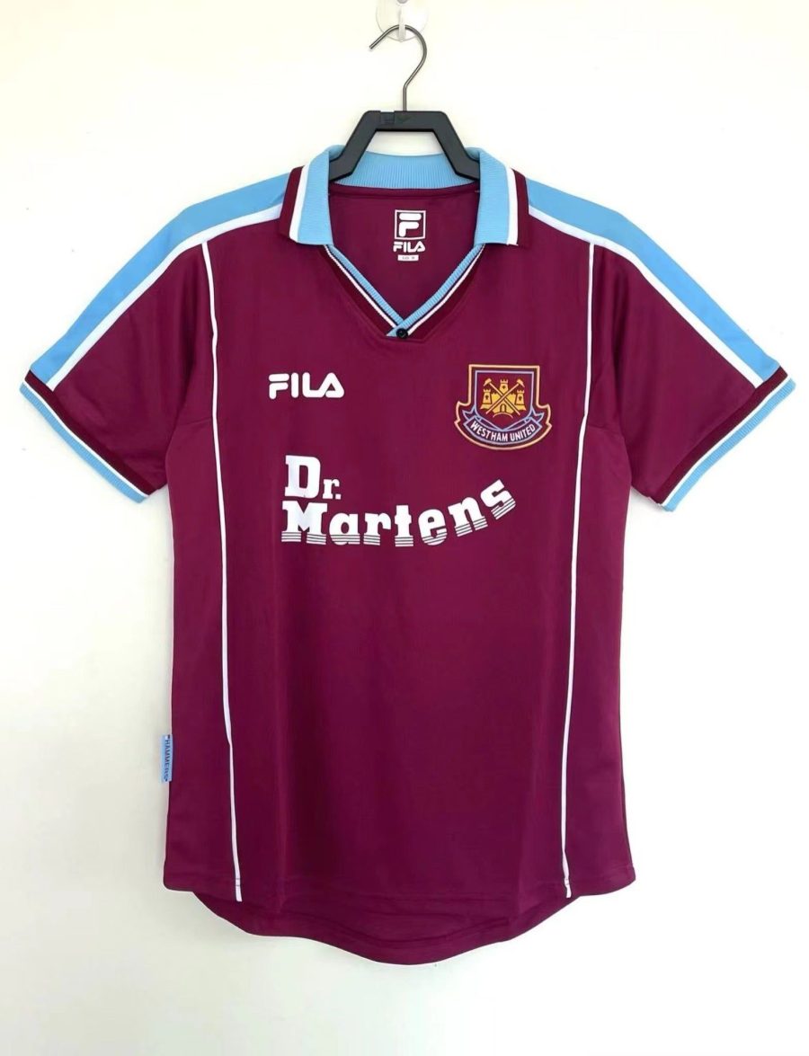WEST HAM HOME JERSEY 20002001