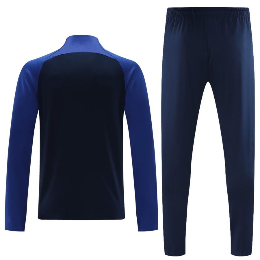 Al Nassr blue tracksuit 2023 2024 season jacket and pants set