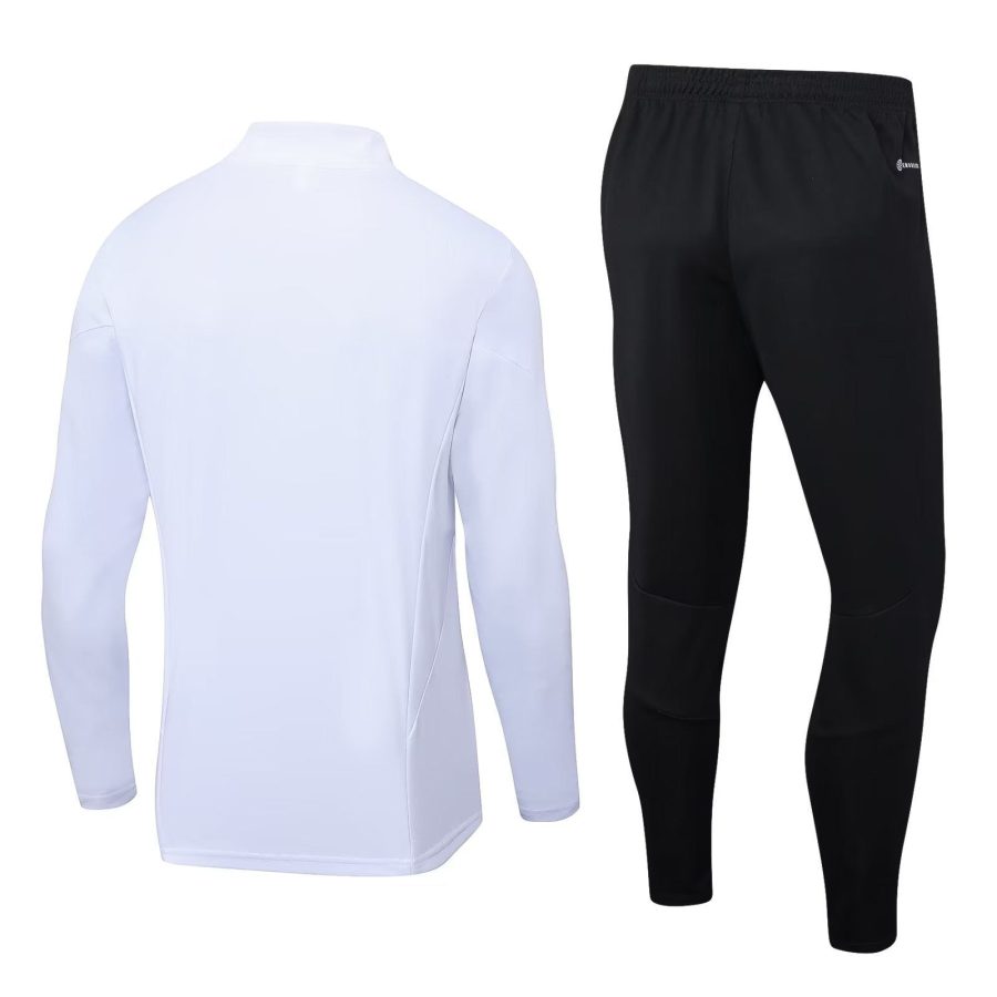 White Manchester United tracksuit 2023 2024 season jacket and pants