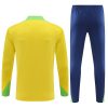 survetement-bresil-haut-et-bas-collection-football-saison-2024-2025 Brazil tracksuit top and bottom soccer collection 2024 2025 season