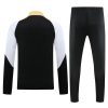 Chelsea black tracksuit set top and bottom season 2023 2024