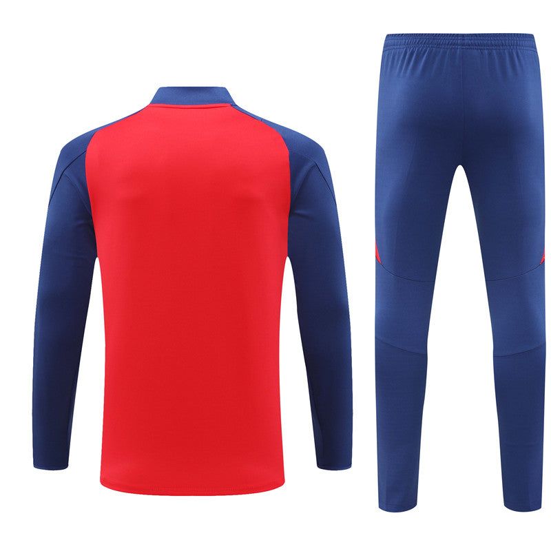 Spain national team tracksuit season two thousand twenty four two thousand twenty five jacket and pants