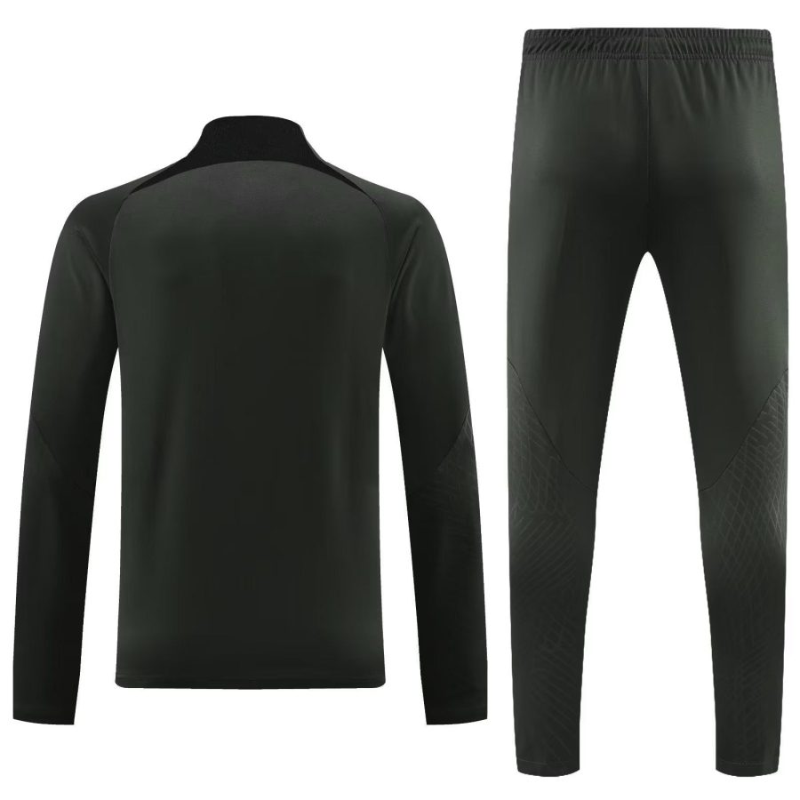 FC Barcelona black tracksuit season 2023 2024 jacket and pants