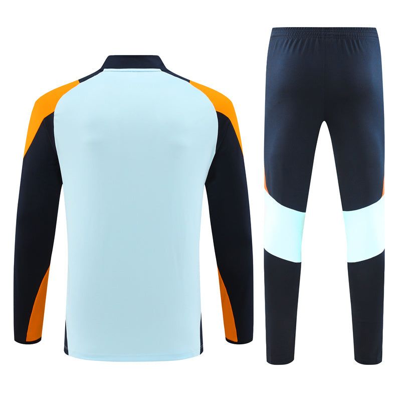 Real Madrid tracksuit season 2024 2025 top and bottom set