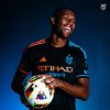 New York City FC away kit 2024 2025 men's short sleeve soccer jersey