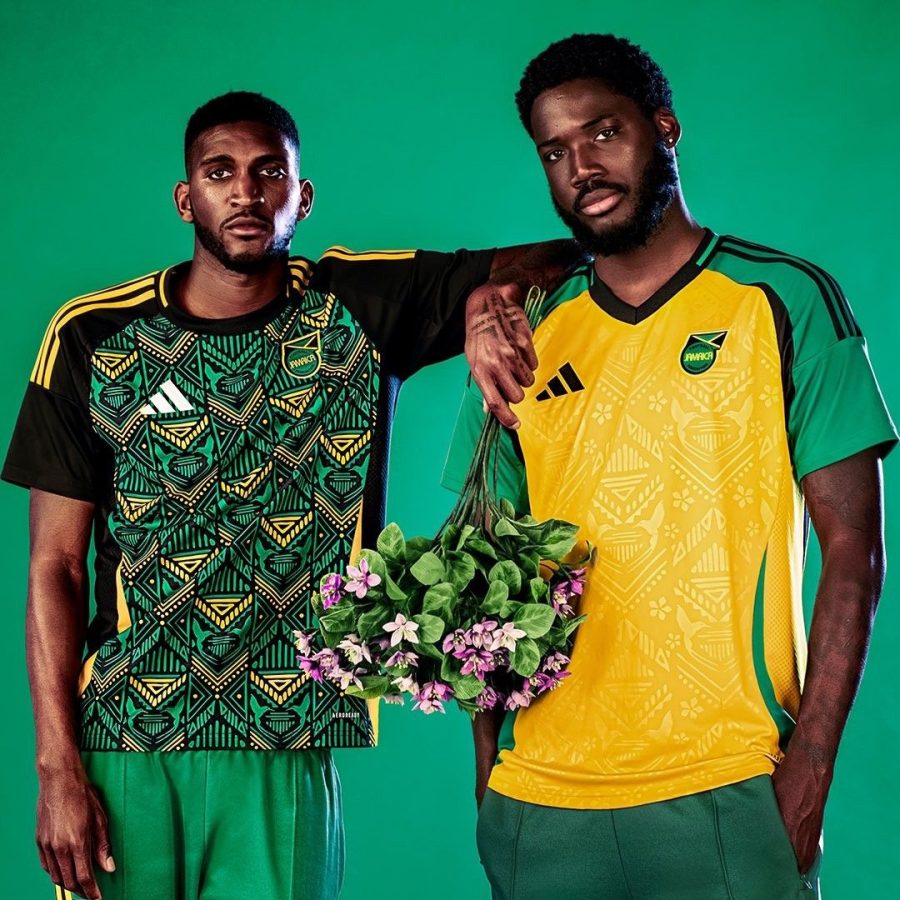 Jamaican away soccer kit to support the national team