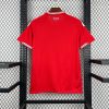 Welsh soccer kit home jersey 2026 red color