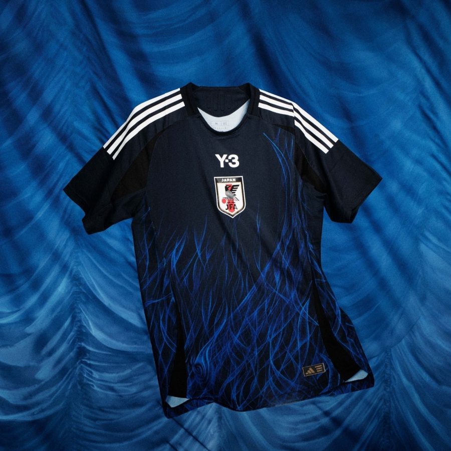 Japan home soccer kit 2024 supporter top navy blue