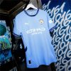 Manchester City home soccer jersey for adult and youth supporters