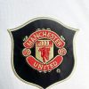 tenue-de-football-manchester-united-rouge-modele-exterieur-vintage Manchester United red soccer kit vintage away style