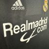 tenue de football Real Madrid version extérieure 2001 2002