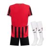 youth AC Milan home jersey kit 2024 2025 season