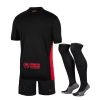 tenue-enfant-fc-barcelona-exterieur-saison-deux-mille-vingt-quatre-deux-mille-vingt-cinq-maillot-short-et-chaussettes FC Barcelona away youth kit 2024 2025 season jersey shorts and socks