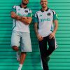 Newcastle United away third jersey soccer collection two thousand twenty four two thousand twenty five