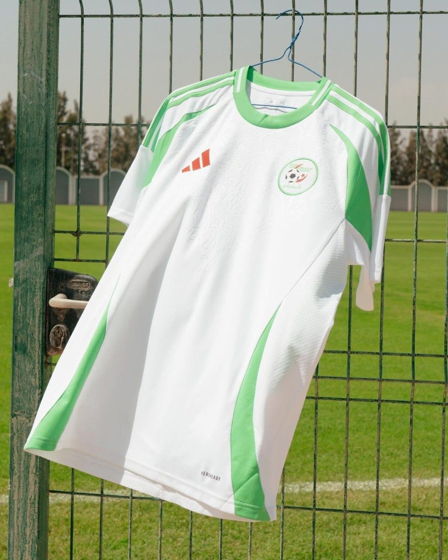 Algeria Official Soccer Kit White and Green 2024 2025