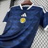official Scotland navy blue home soccer jersey 2026