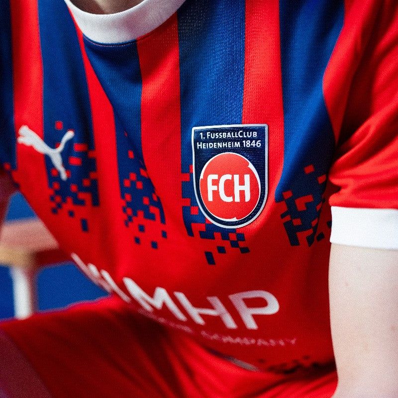 official FC Heidenheim home soccer jersey new collection