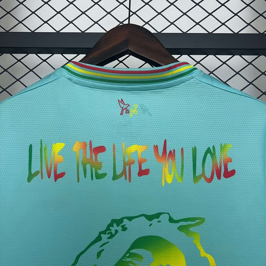 Ajax Amsterdam Bob Marley tribute soccer jersey home kit 2025 2026