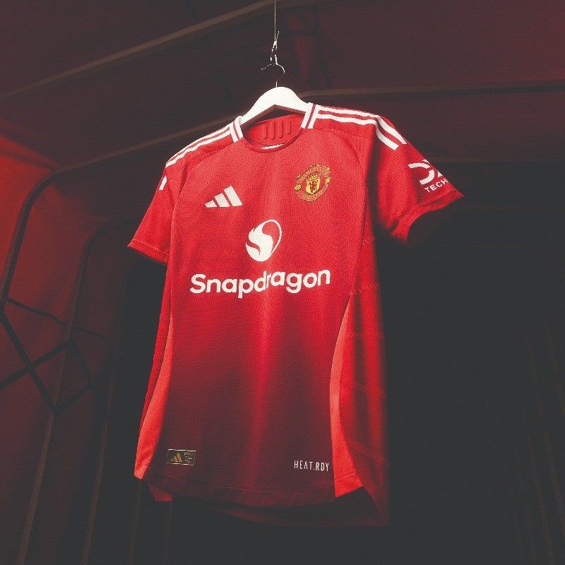 tshirt-officiel-manchester-united-pour-supporter-tenue-domicile-2024-2025 Official Manchester United Supporter T-Shirt Home Kit 2024 2025