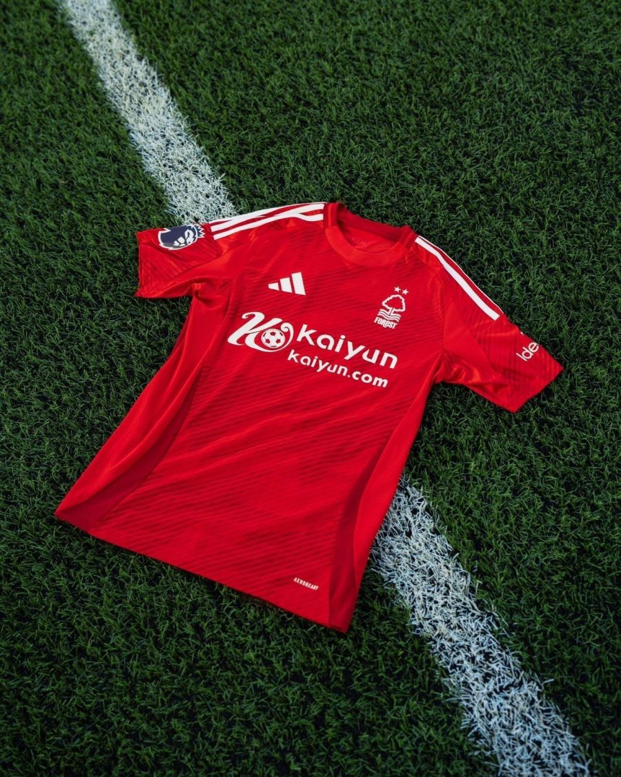 Official Nottingham Forest FC home jersey t-shirt 2024 2025