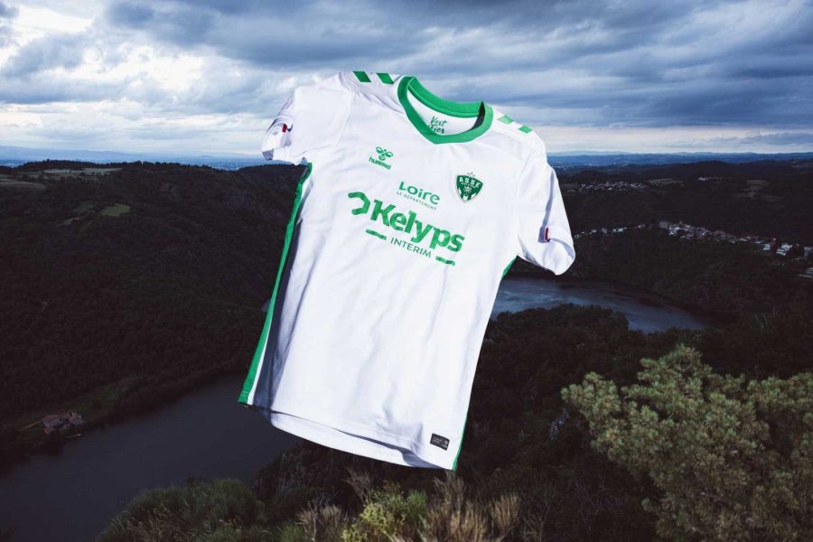 Saint-Étienne away soccer jersey men's cut collection 2024 2025