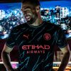Official Manchester City third kit 2023 2024 for supporters