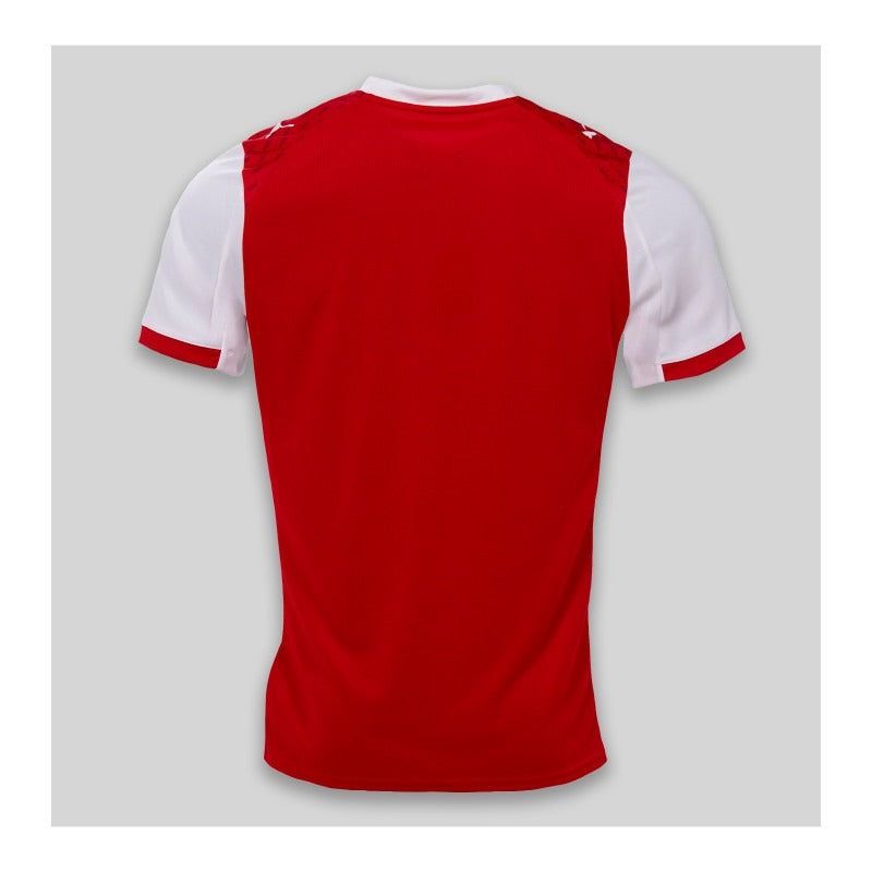 Official Stade de Reims red and white home match jersey