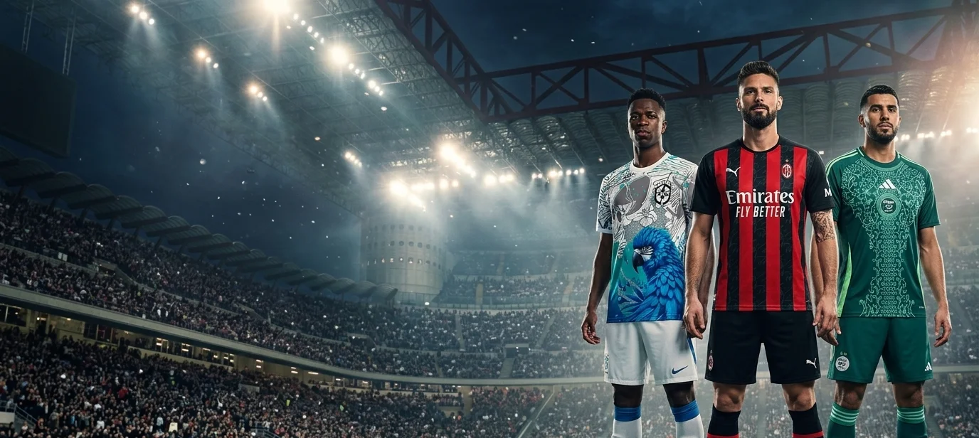 Concept soccer jerseys