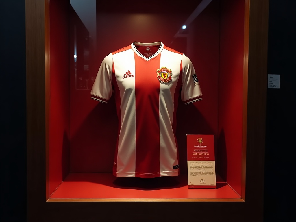 Collector box for AS Monaco centenary jersey with numbered certificate