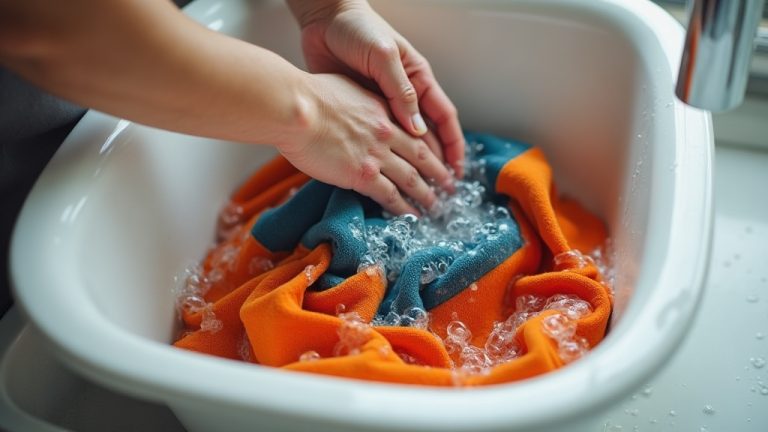 How to hand wash a soccer jersey without damaging it