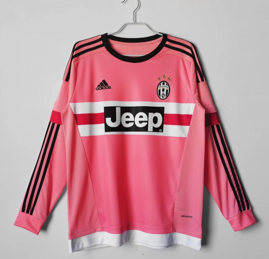 Juventus Away Jersey 2015/16 Long Sleeves