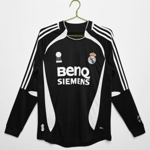 Real Madrid Third Jersey 2006-2007 Long Sleeve