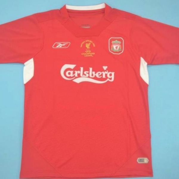 Liverpool Home Soccer Jersey 2004/05