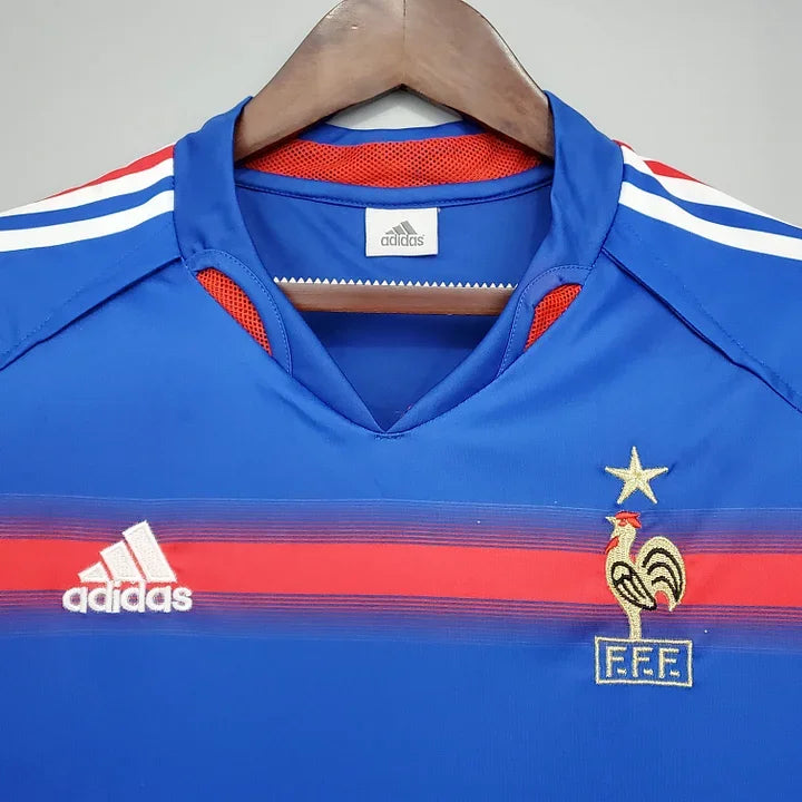 France National Team 2004 Vintage Soccer Jersey