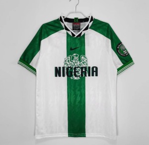 Nigeria Away 1996 Soccer Jersey