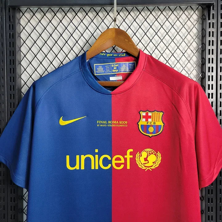 FC Barcelona Home 2008-09 Retro Jersey