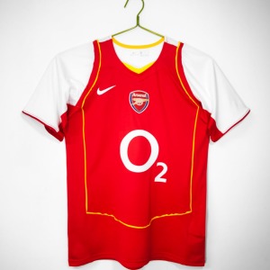 Arsenal Home Retro Soccer Jersey 2004-2005